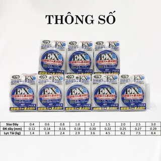 Dây Thẻo Câu Cá Carbon HGT 30m