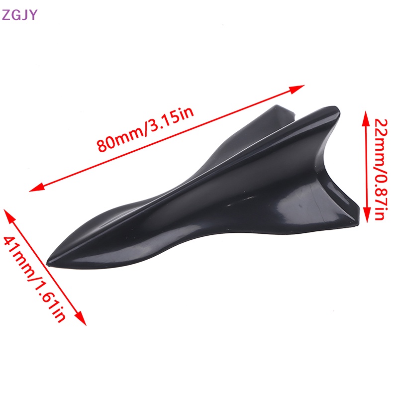 1 Vây Cá Mập Khuếch Tán Màu Đen Gắn Nóc Xe Hơi Mới