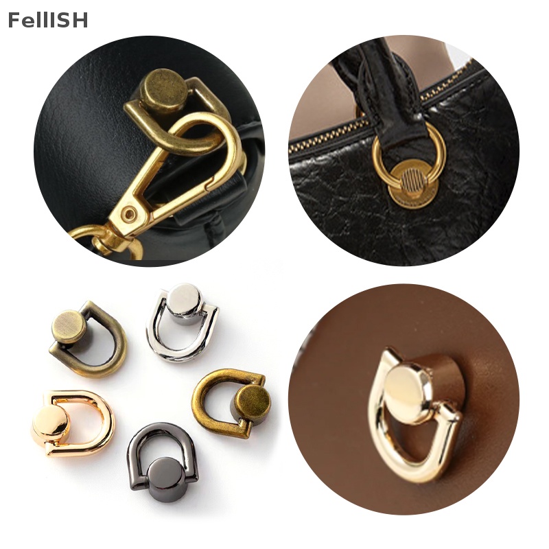 Khóa Cài Kim Loại Chuyên Dụng Cho Túi Xách Da 439br