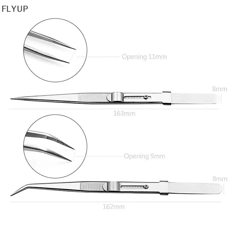 Nhíp Cố Định Bằng Thép Không Gỉ Chuyên Dụng Cho Đính Đá Quý DIY