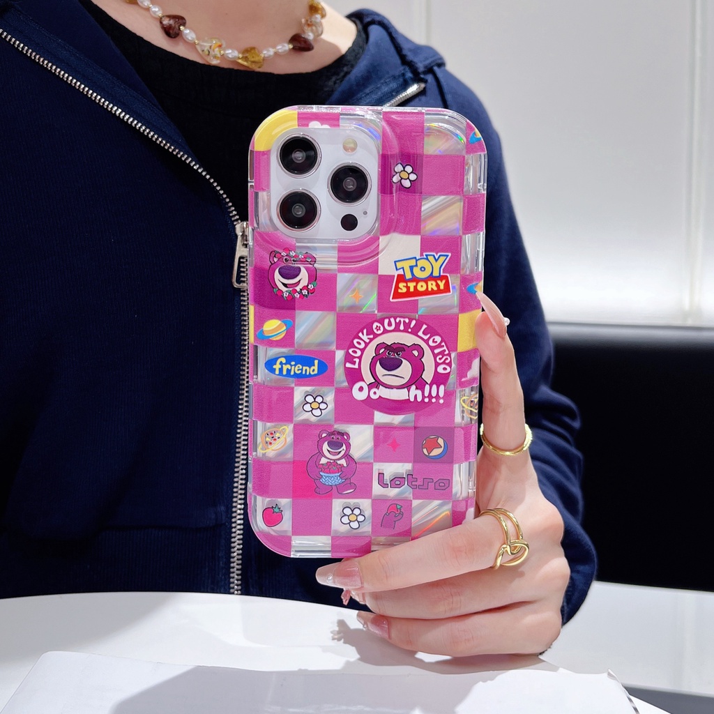 Ốp Điện Thoại TPU Mềm Trong Suốt In Hoạt Hình Alien Buzz Lightyear Cho iPhone 12 13 14 Pro Max