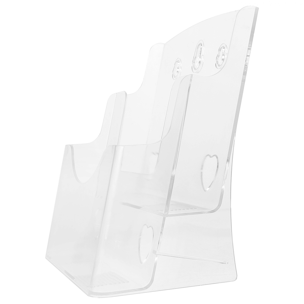 Kệ Nhựa Acrylic Trong Suốt Kích Thước 20.5X17.5cm Có Thể Gấp Gọn Tiện Dụng