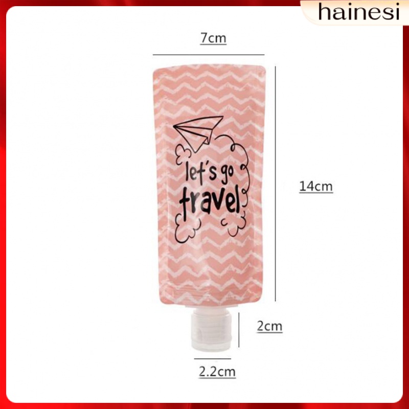 Set 4 Chai Rỗng Đựng Dung Dịch Chống Rò Rỉ Tiện Dụng Khi Đi Du Lịch