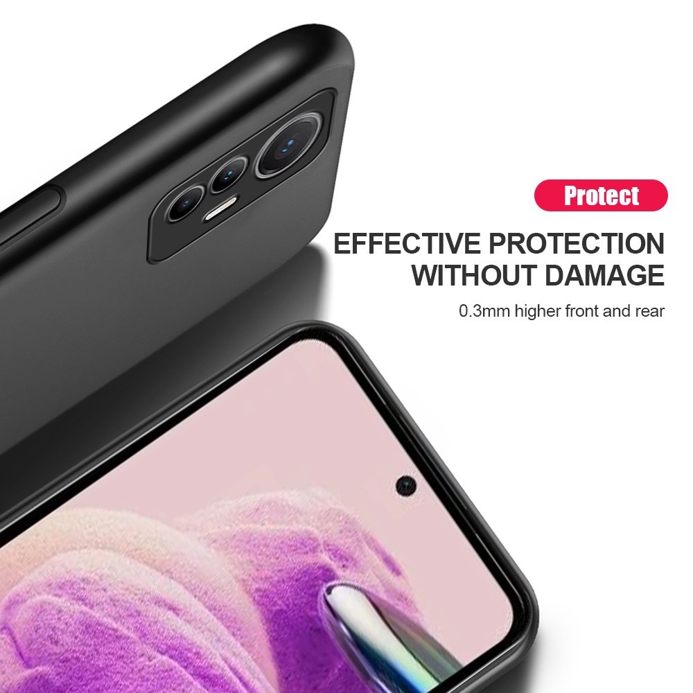 Ốp Điện Thoại Tích Hợp Giá Đỡ Kim Loại Từ Tính Chống Sốc Cho Redmi Note 12s 4G Remi Redmy Note12s 4G2303CRA44 6.43 "