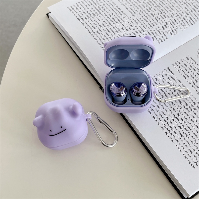 For Samsung Galaxy Buds 2 Pro / Buds2 / Buds Pro / Buds Live Case Protective Cute Cartoon Cover Bluetooth Earphone Shell Accessories TWS Headphone Portable
