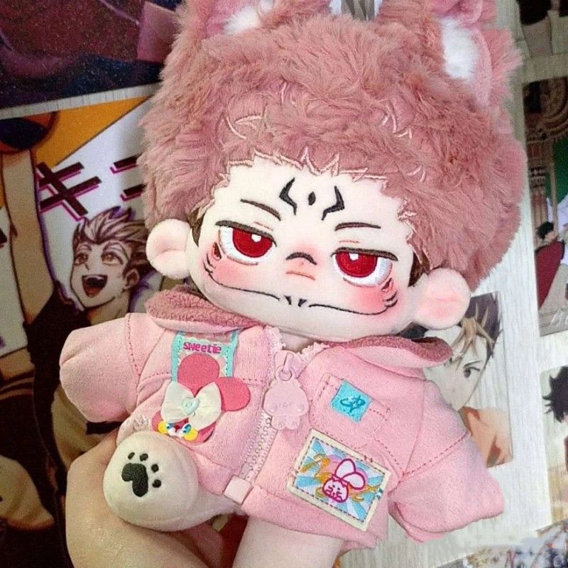 Trang Phục Hóa Trang Búp Bê Jujutsu Kaisen Ryoumen Sukuna Plushie Nhồi Bông 20cm