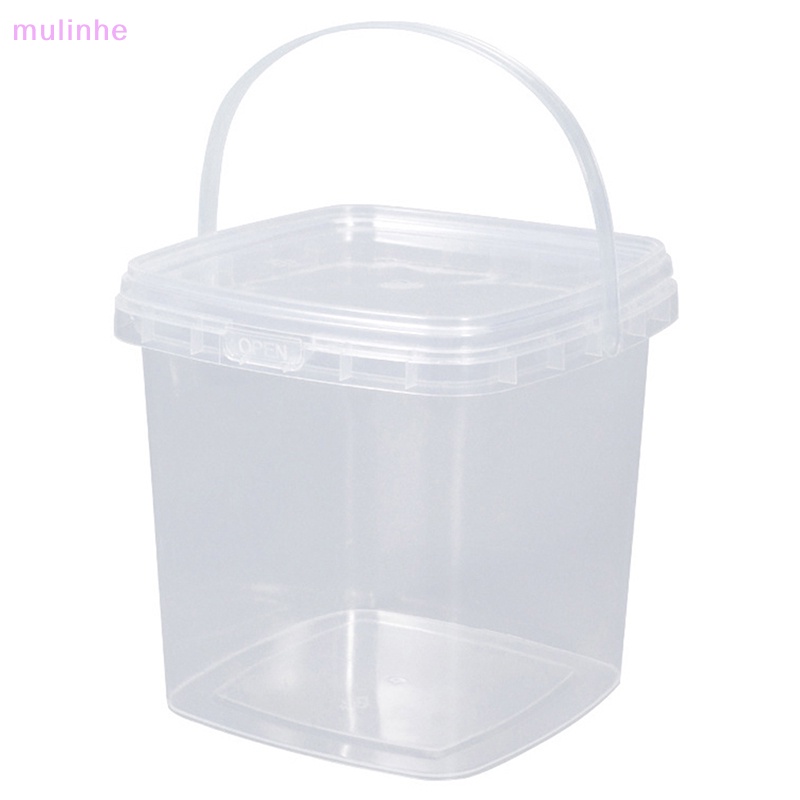 Xô Nhựa Đựng Thực Phẩm Có Nắp Và Tay Cầm mulinhe 280ML / 500ML / 1L / 2L