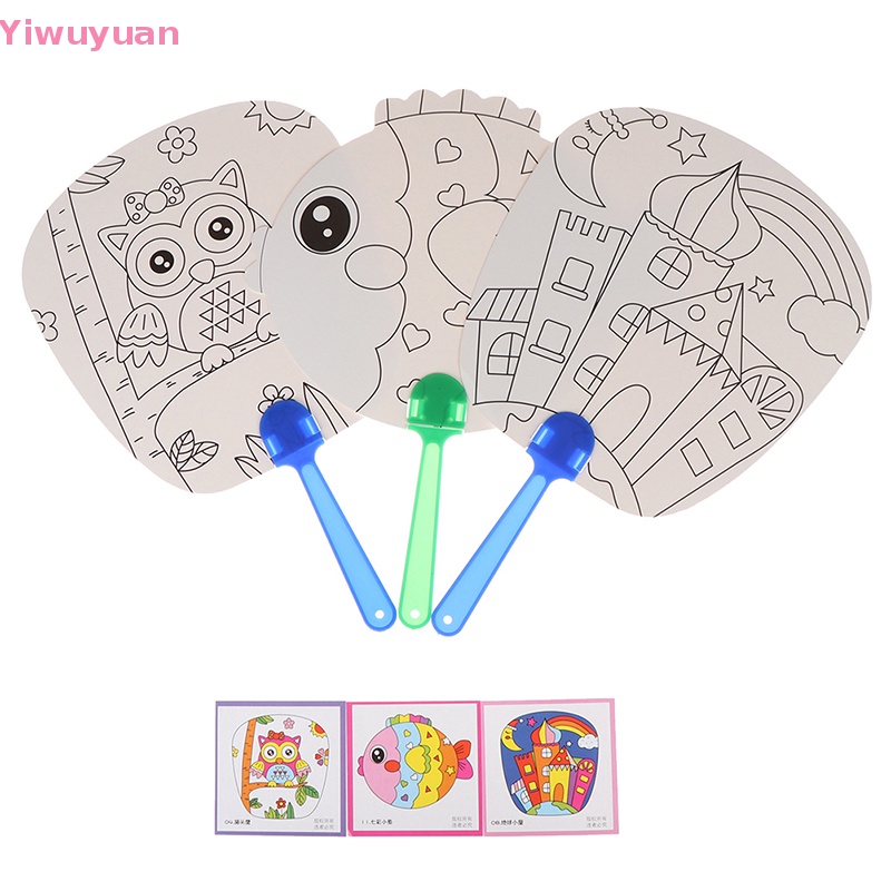 1 Chiếc Quạt Hoạt Hình Nhiều Màu Cho Bé