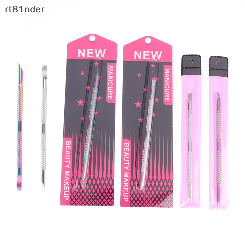 Rt Dụng Cụ Làm Móng Hai Đầu Bằng Thép Không Gỉ