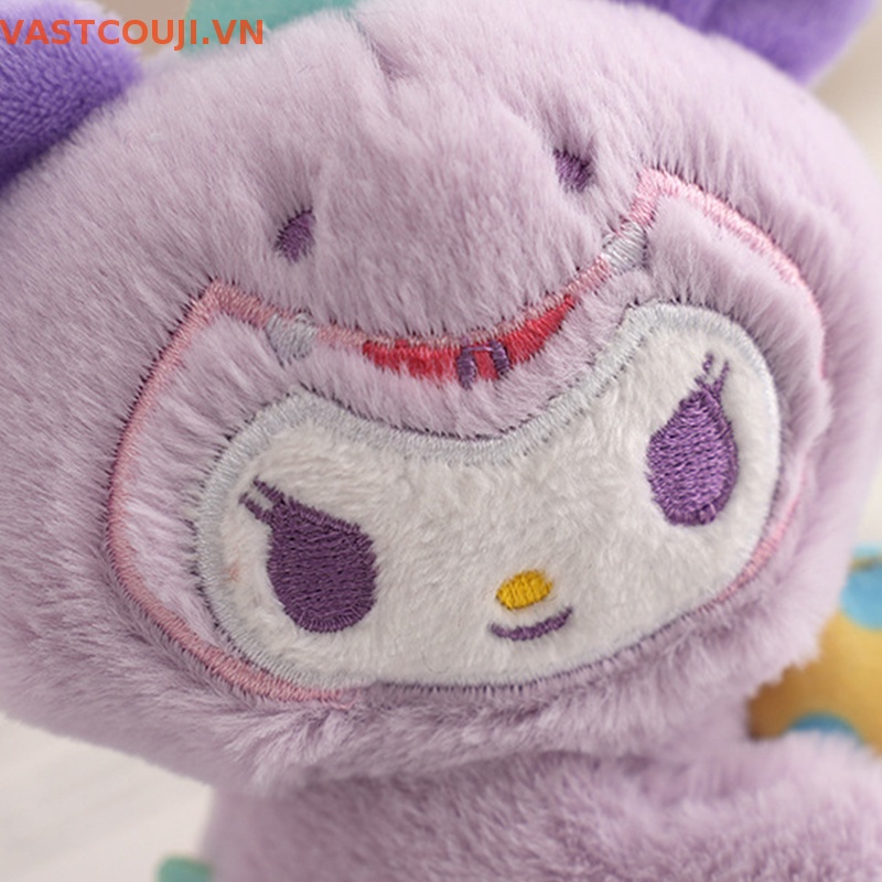 Móc Khóa Hình Mèo Nhồi Bông Kuromi Dễ Thương