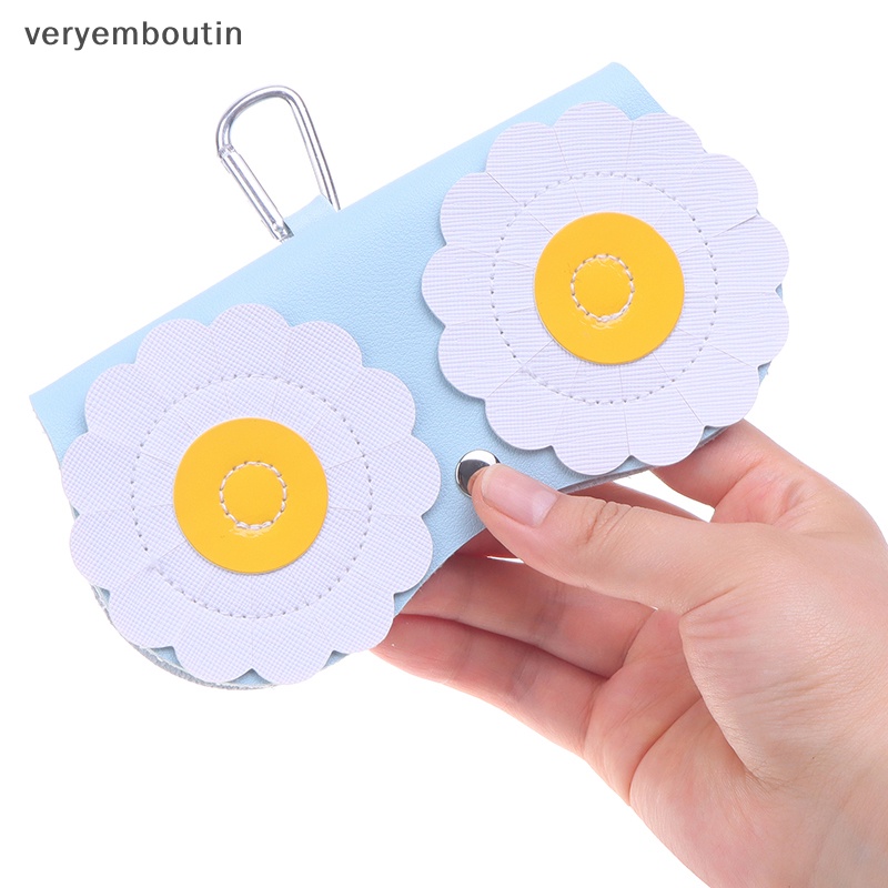 Túi Đựng Bảo Vệ Mắt Kính Có Kẹp Họa Tiết Hoạt Hình Dễ Thương Cho Nữ