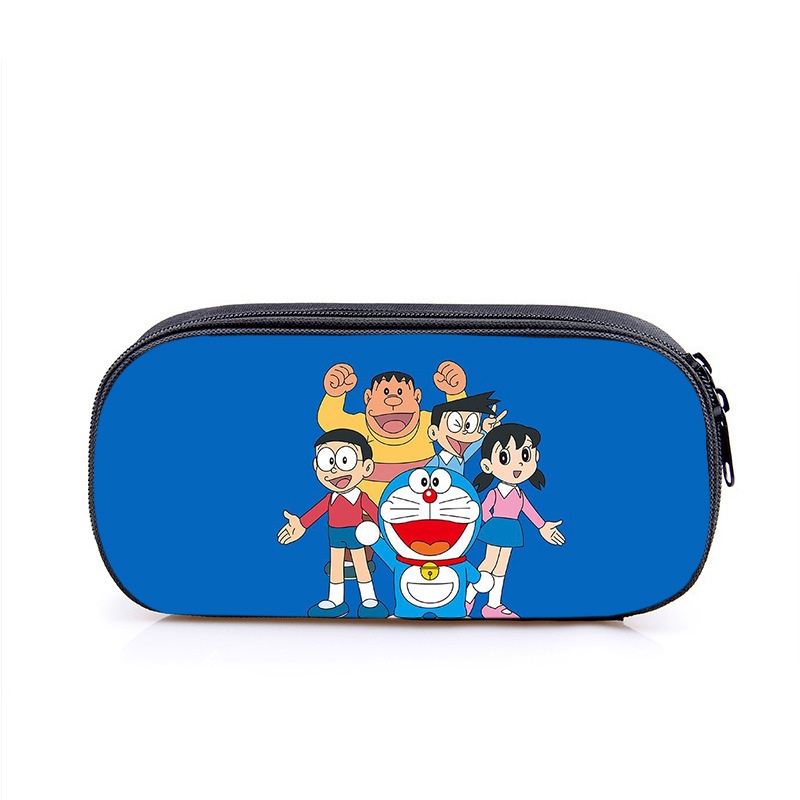Túi Đựng Bút Chì Một Lớp In Hình Doraemon Hoạt Hình Cá Tính Dành Cho Học Sinh GT2