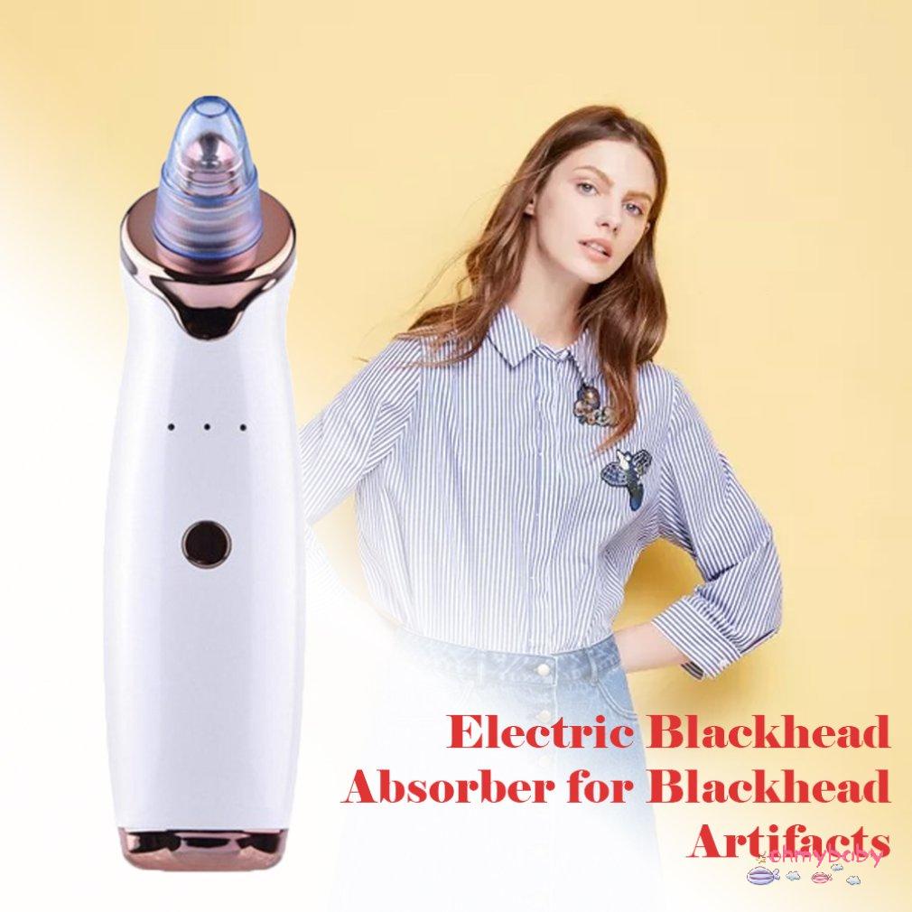 [Ready] Mặt Loại Bỏ Mụn Đầu Đen Electric Acne Cleaner Điểm Công Cụ Máy Hút Bụi Đốm Lỗ Chân Lông [Z/6]