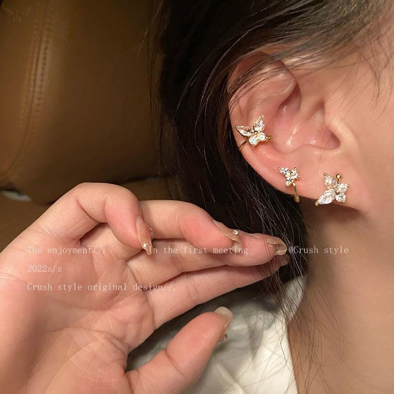 Bông Tai Hình Bướm Sang Trọng Cho Nữ