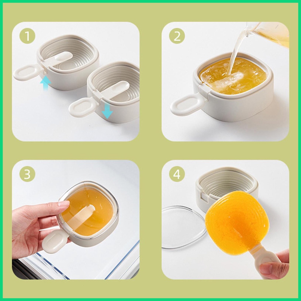 Khuôn Làm Kem Que Thủ Công Chuyên Dụng