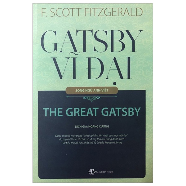 Sách Gatsby Vĩ Đại (Song Ngữ Anh-Việt) (Tái Bản 2023)