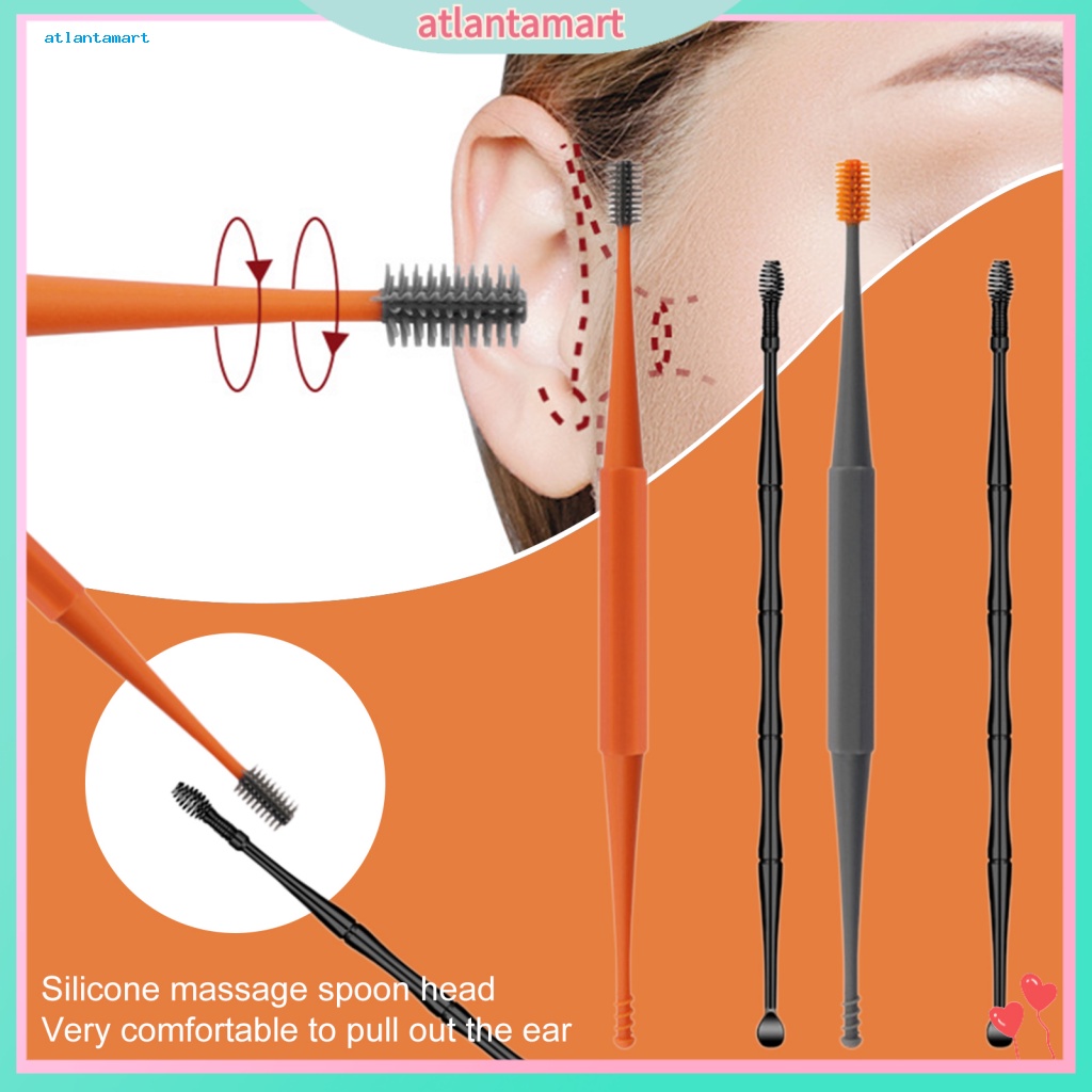 Túi Đựng Đồ Dùng Cao Cấp Tiện Dụng| 1 Bộ Dụng Cụ Lấy Ráy Tai Xoay 360 Độ Kèm Túi Đựng Tiện Lợi