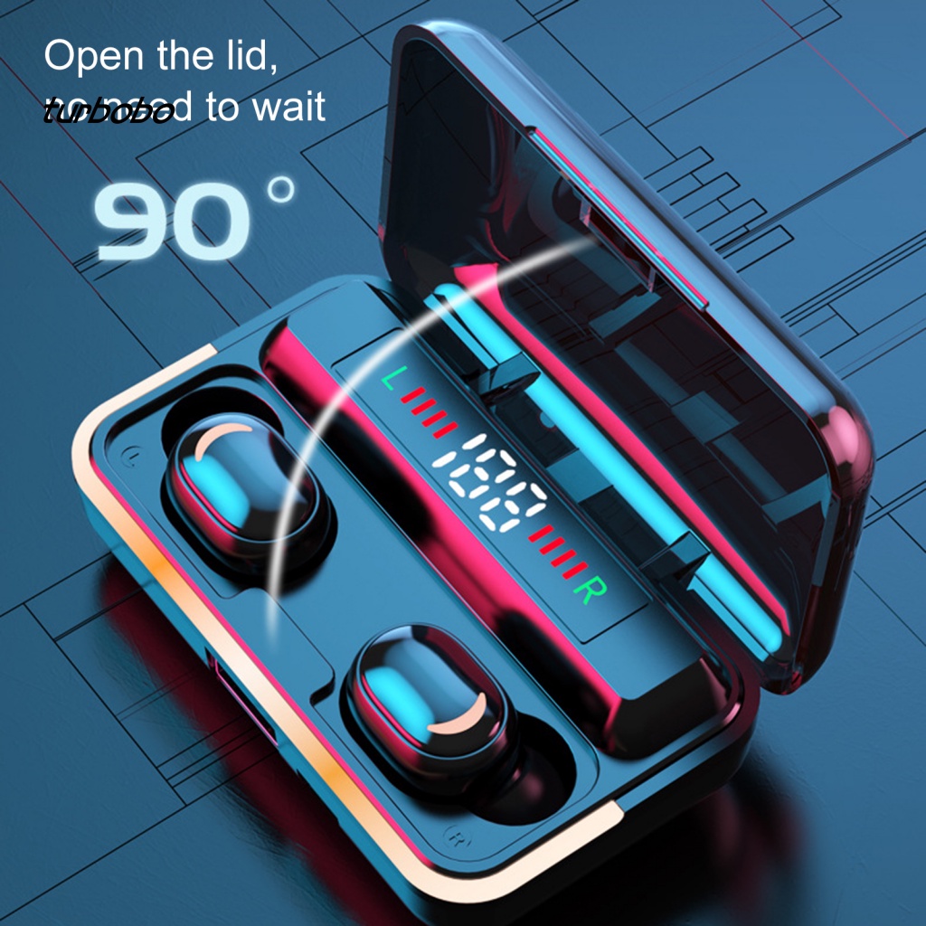 Tai Nghe Thể Thao Không Dây turbobo E10 Kết Nối Bluetooth 5.1 Âm Thanh HiFi Giảm Tiếng Ồn Chất Lượng Cao