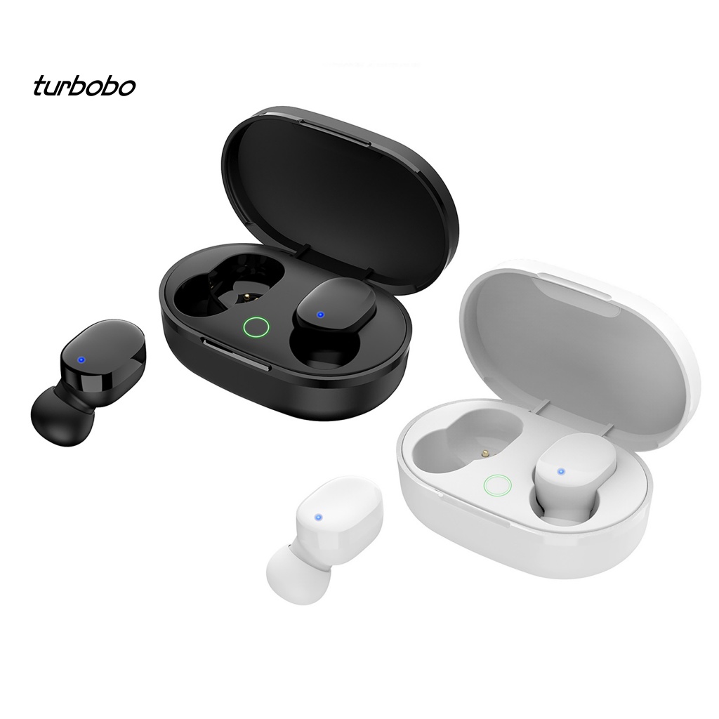 Tai Nghe Nhét Trong Không Dây Bluetooth Điều Khiển Cảm Ứng turbobo AiR3 Kèm Hộp Sạc