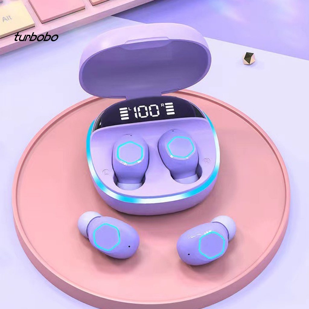 Tai Nghe Thể Thao Nhét Tai Bluetooth Không Dây Giảm Tiếng Ồn Có Màn Hình Hiển Thị Kỹ Thuật Số