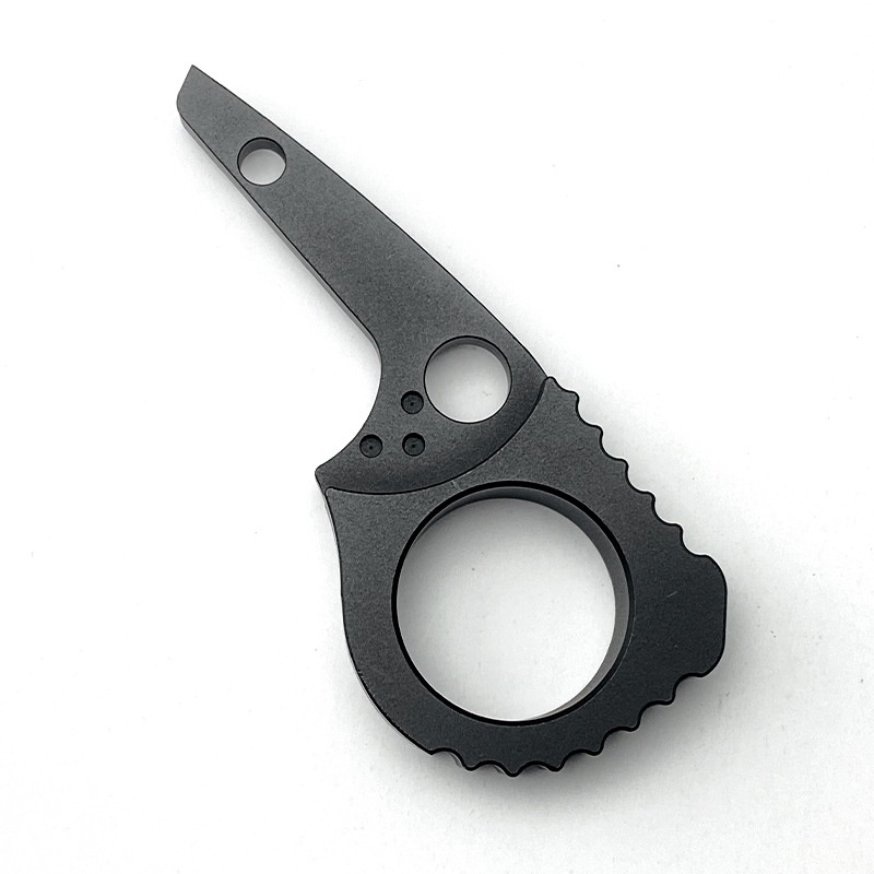 Tay Cầm Dao Mở Nhanh Móc Hợp Kim Nhôm Vòng Mặt Sau Miếng Đệm Cho Spyderco C81 Bán Quân Sự 2 Floding 