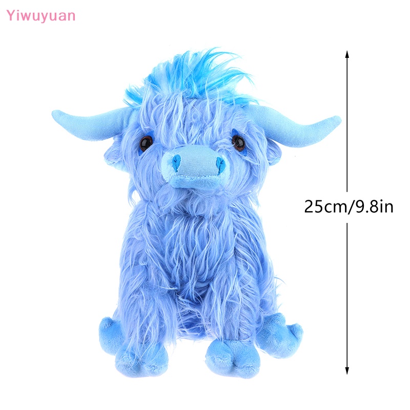 Đồ chơi nhồi bông Bò Cao 25cm Mềm Mại Trang Trí Nhà Cửa Mới