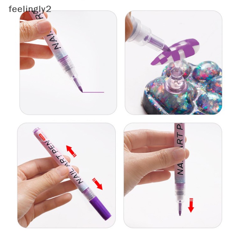 Bút Vẽ Móng Gel UV Nghệ Thuật Chống Nước DIY