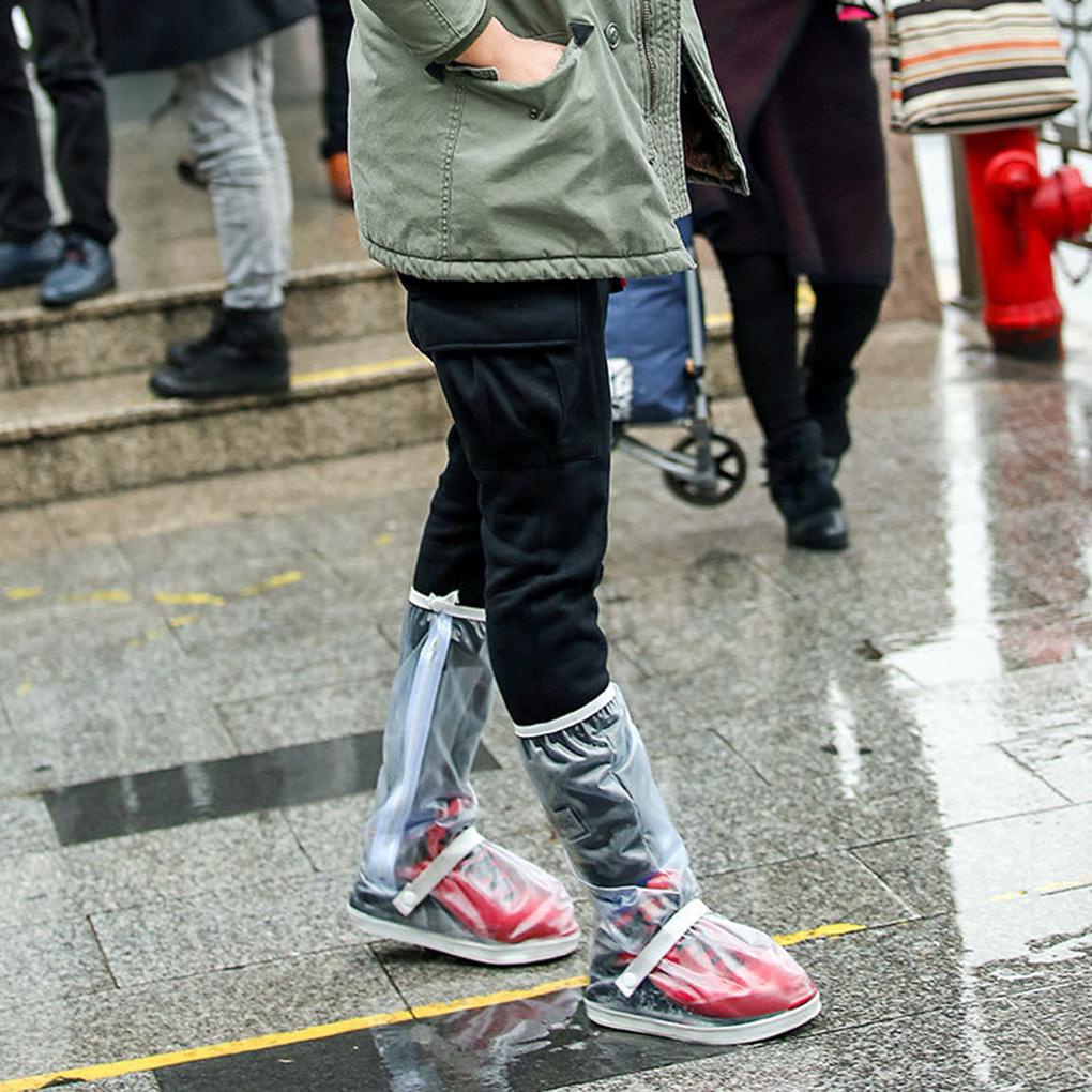 Vỏ Bọc Giày Đi Mưa Chống Trượt Chống Thấm Nước Tái Sử Dụng Tiện Lợi