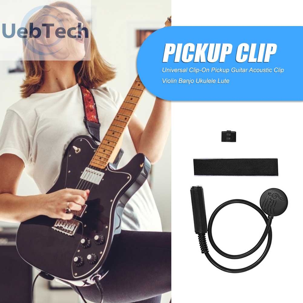 Kẹp Pickup BằNg Cao Su Cho Banjo Ukulele