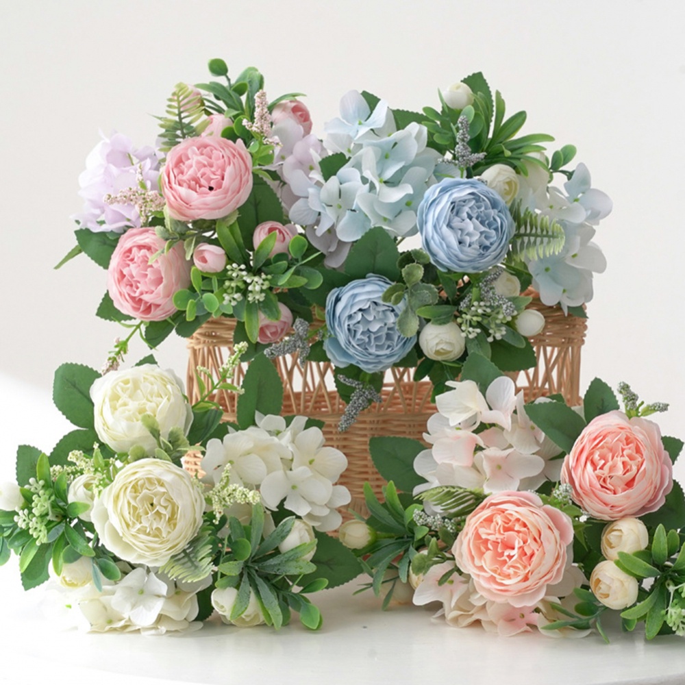 Hoa Tú Cầu Giả 30cm Trang Trí Tiệc Cưới