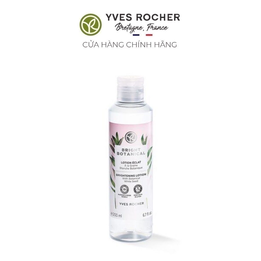Lotion Cân Bằng Sáng Da Yves Rocher - Bright Botanical Brightening Lotion Bottle 200ml