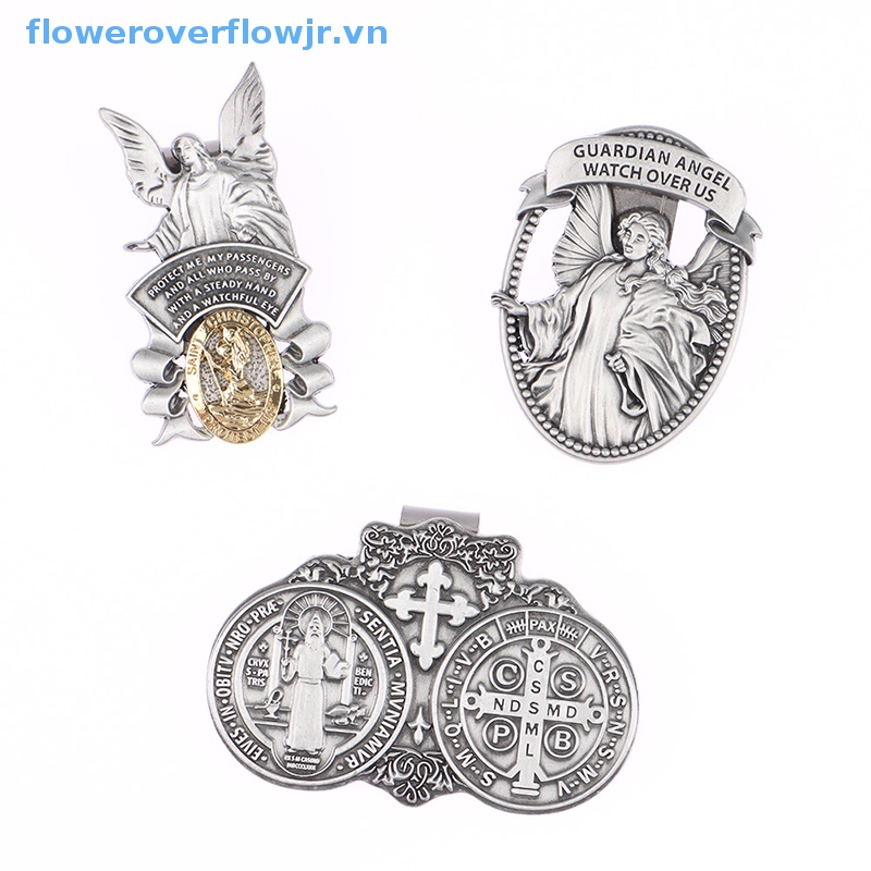 Fjr Kẹp Gắn Tấm Che Nắng Xe Hơi Phong Cách Công Giáo Nhiều Kiểu Dáng Bán Chạy