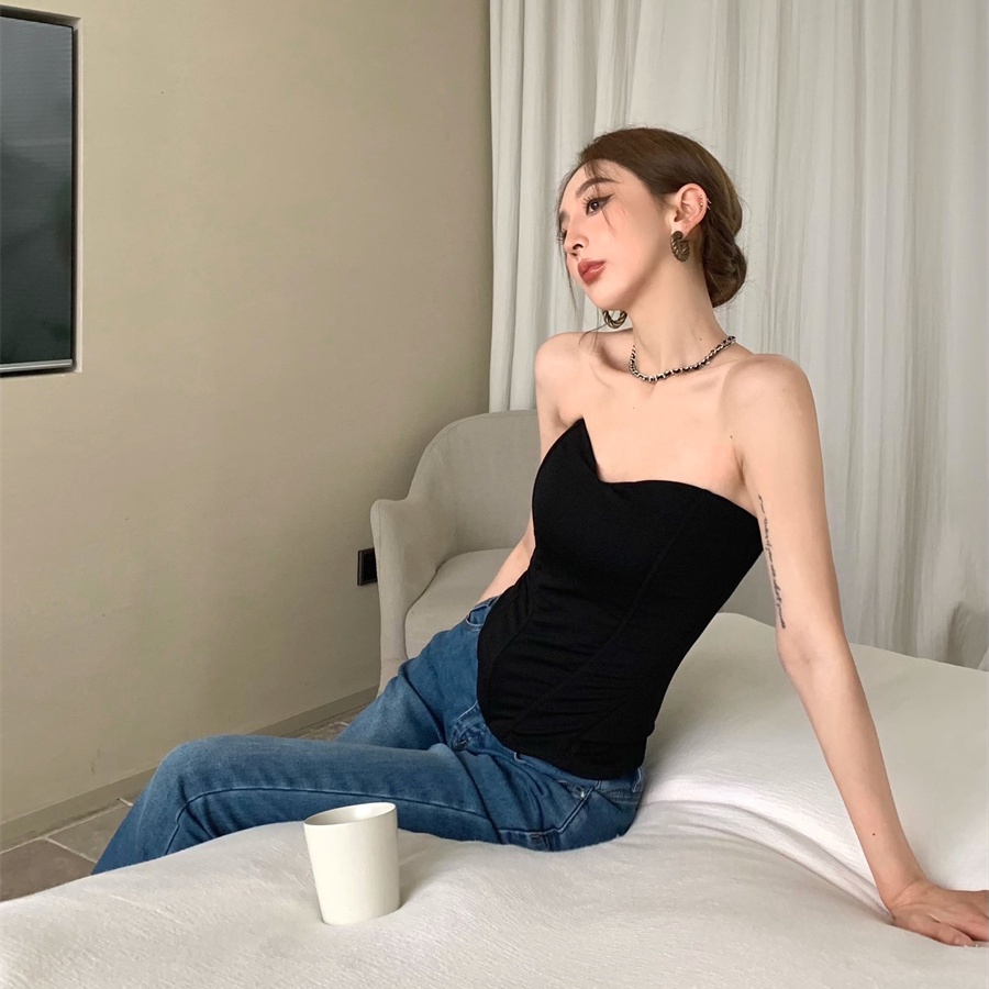 Cozok Áo Sát Nách Dáng Ngắn Thời Trang Quyến Rũ Cho Nữ