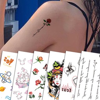 Hình xăm dán tạm thời chống nước lâu trôi cá tính quyến rũ
