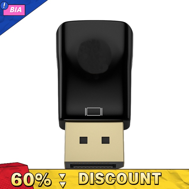 Cáp Chuyển Đổi Dp Sang Vga Hd 1080p Chuyên Dụng Cho Máy Chiếu / Màn Hình Máy Tính