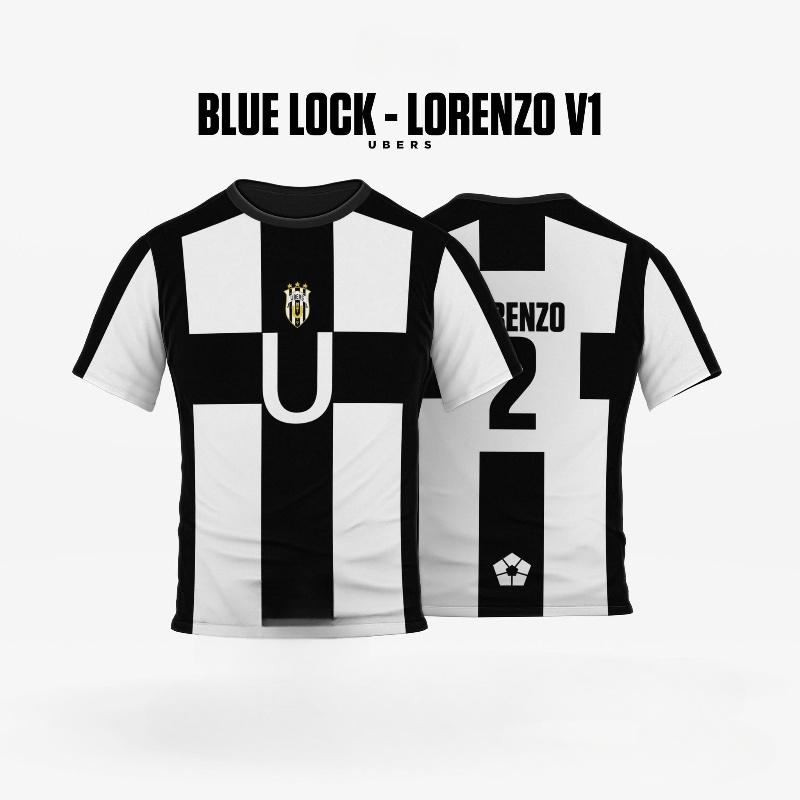 Áo Jersey Futsal & Football Motif VL Replika Anime Ubers Tay Ngắn Hóa Trang Cho Nam
