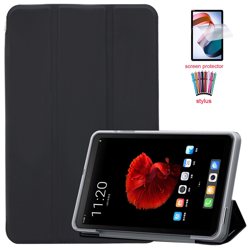 Ốp Bao Da Máy Tính Bảng tpu Mềm Có Thể Xoay Làm Giá Đỡ + Bảo Vệ Màn Hình + Bút stylus Cho alldocube iplay 50 mini pro 8.4 ''