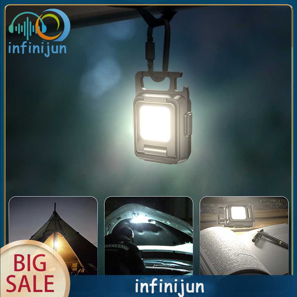 Móc Khóa Đèn LED Mini 7 Chế Độ 1000LM Tiện Dụng