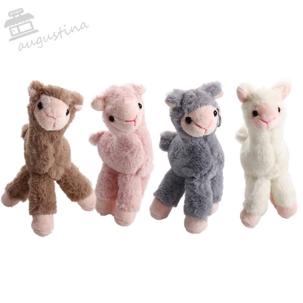 Móc Khóa Hình Lạc Đà AUGUSTINA Alpaca Nhồi Bông Dễ Thương