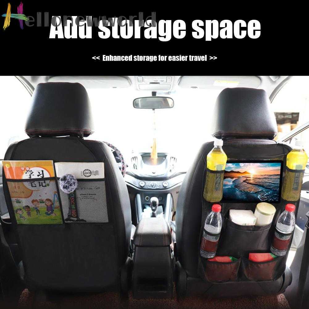 Túi Đựng Đồ Treo Lưng Ghế Xe Hơi Nhiều Ngăn Tiện Lợi