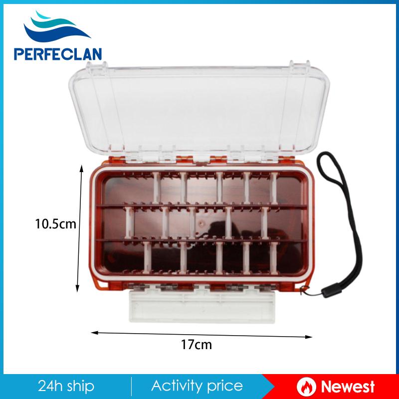 Hộp Đựng Dụng Cụ Câu Cá Trong Suốt Gọn Nhẹ Đa Năng