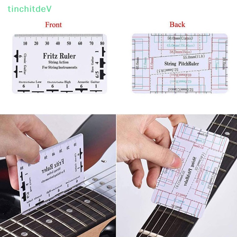 FENDER Thước Đo Cạnh Thẳng Chuyên Dụng Cho Đàn Guitar Điện Gibson