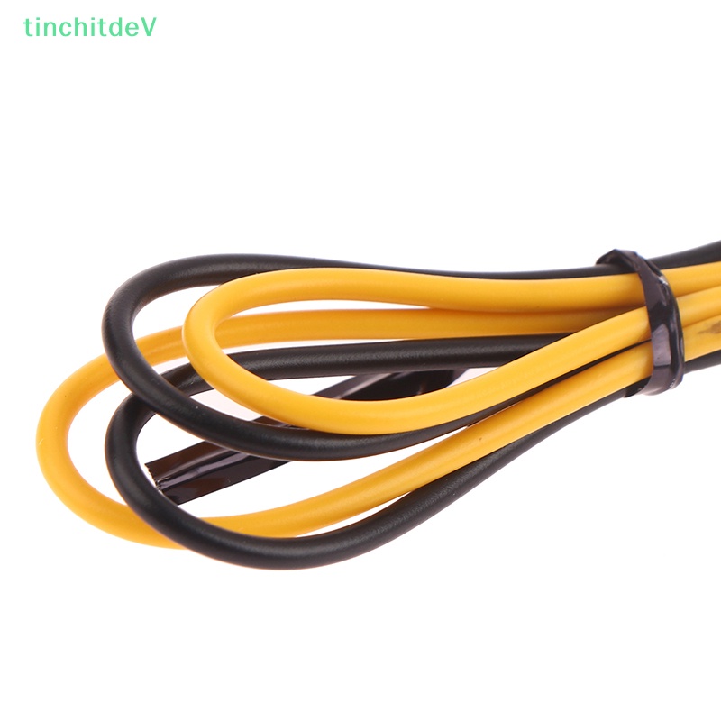 Đèn Tín Hiệu 5LED 12V Hai Dây Mini Màu Đen Cho Xe Máy