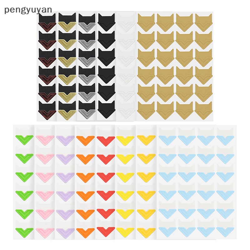 Set 120 Tờ / 5 Miếng Dán Giấy Kraft Dùng Trang Trí Khung Ảnh DIY