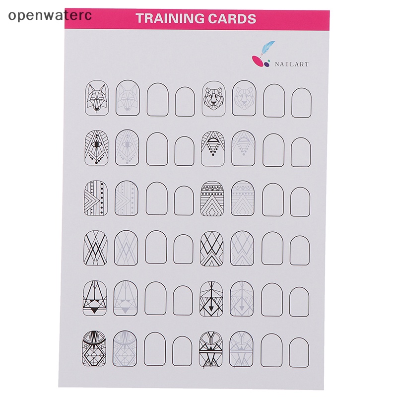 Sách Tập Vẽ Móng Tay 12 Ngăn Tiện Dụng