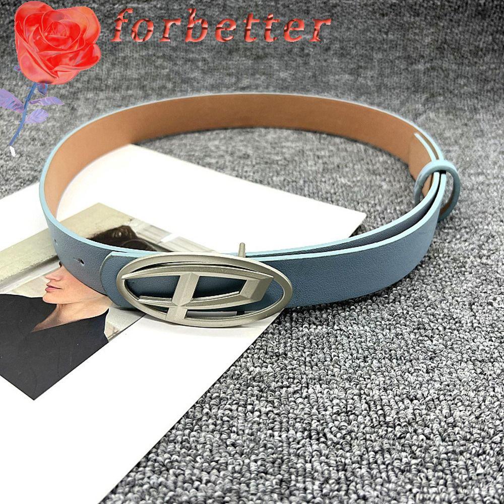 Thắt Lưng Khóa Kim Loại Hình Chữ P Phong Cách Hàn Quốc Tùy Chỉnh Thời Trang Đường Phố Cho Nam Và Nữ Y2k