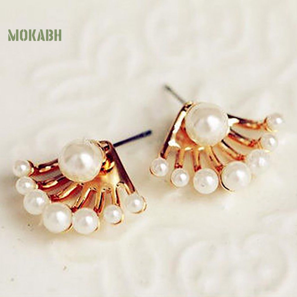 1 Đôi Khuyên Tai Hợp Kim Thoải Mái Thời Trang Cho Nữ