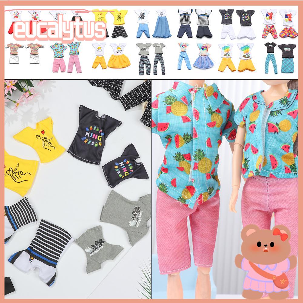 Set 2 Bộ Quần Áo Mini 30cm Cho Búp Bê Barbie