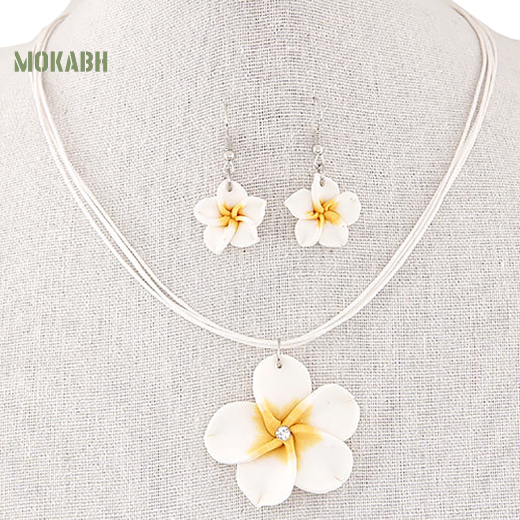 Bộ Trang Sức Hợp Kim Hình Bông Hoa Quyến Rũ Thời Trang Cho Nữ