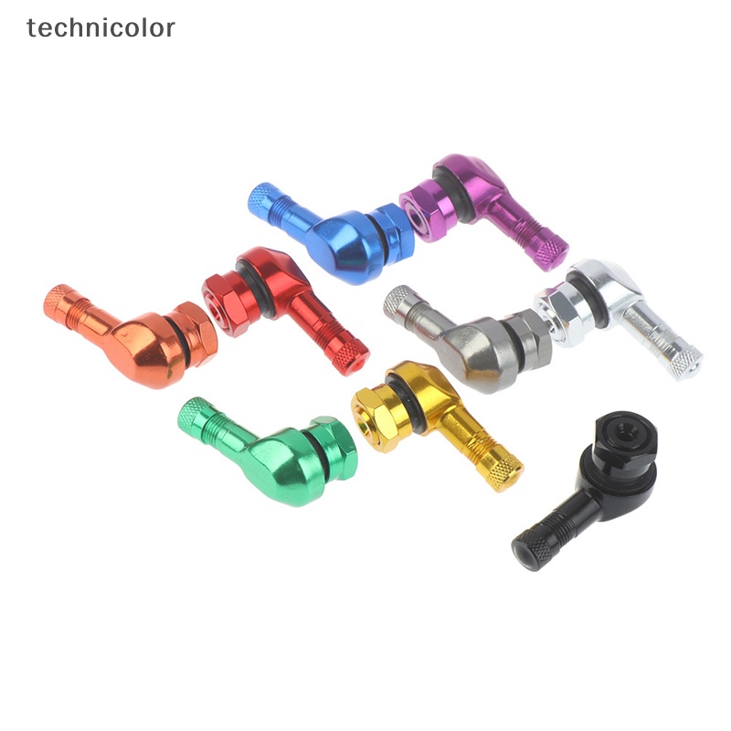 Set 2 Van Bánh Xe Máy CNC Góc 90 Độ Bằng Nhôm